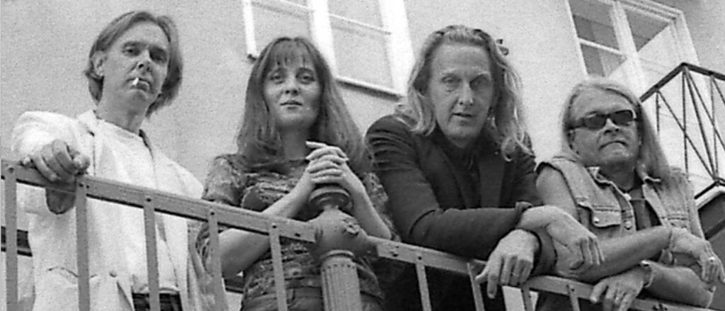 Sjunde Paragrafen. Per-Eric Söder, Jane Morén, Pere Schröder och Rainer Ellilä